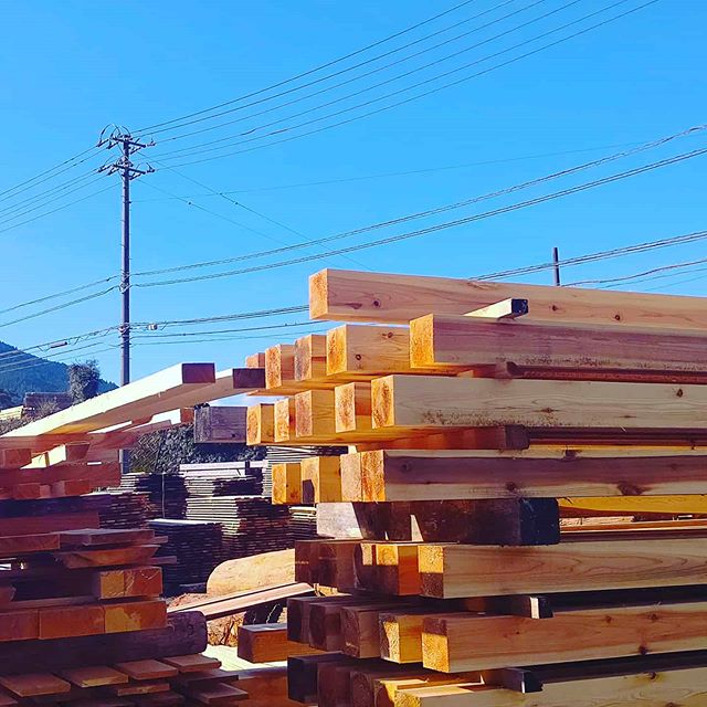 徳島県那賀町の木頭杉　製材乾燥中！